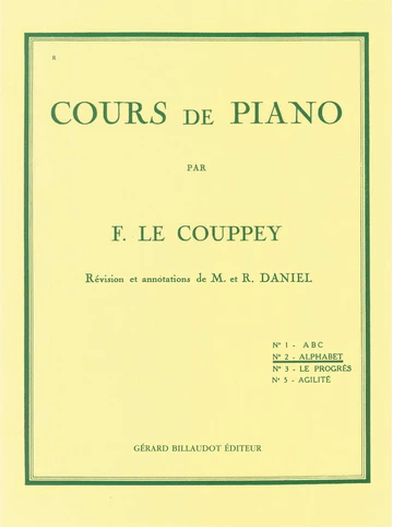 Cours de piano no2 - Alphabet Visual